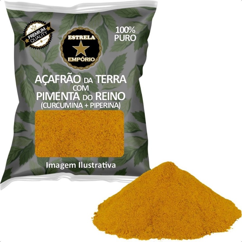 Açafrão-da-Terra (Cúrcuma) em Pó